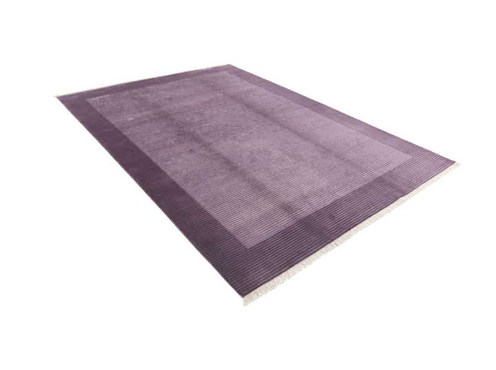 6' 11 x 9' 6 Hand Knotted Darya Wool Rug