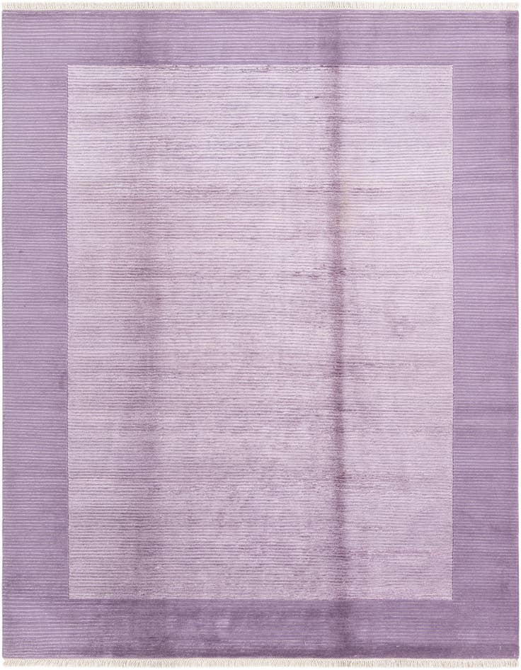 Detail image of 6' 6 x 9' 9 Hand Knotted Darya Wool Rug