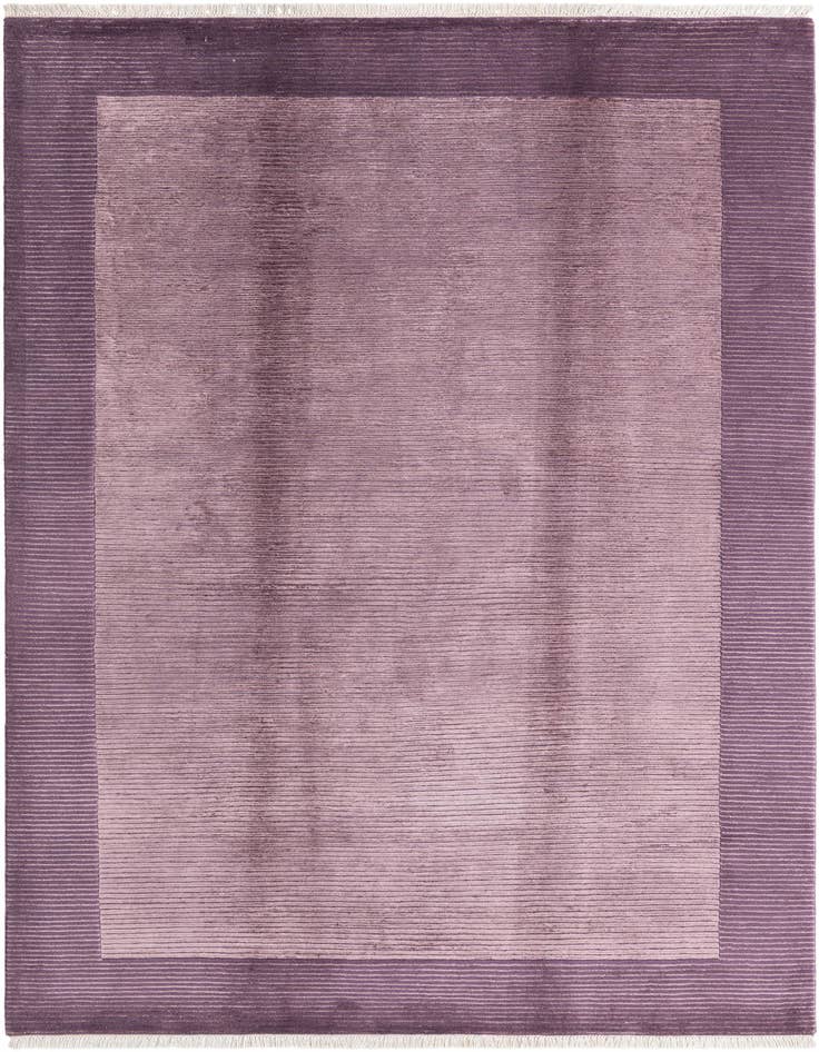 Detail image of 6' 7 x 9' 10 Hand Knotted Darya Wool Rug