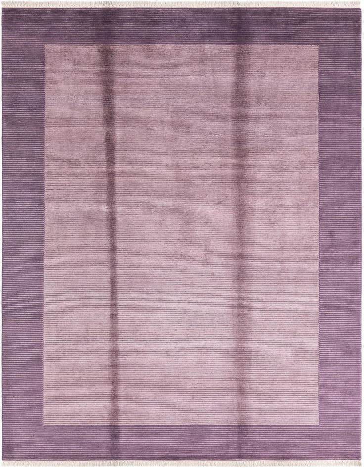 Detail image of 6' 6 x 9' 10 Hand Knotted Darya Wool Rug