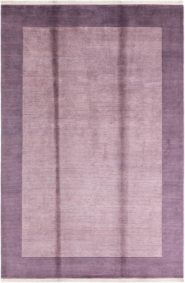 Detail image of 6' 6 x 9' 10 Hand Knotted Darya Wool Rug
