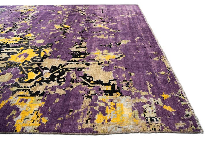 Detail image of 13' 7 x 18' Hand Knotted Darya Wool Rug