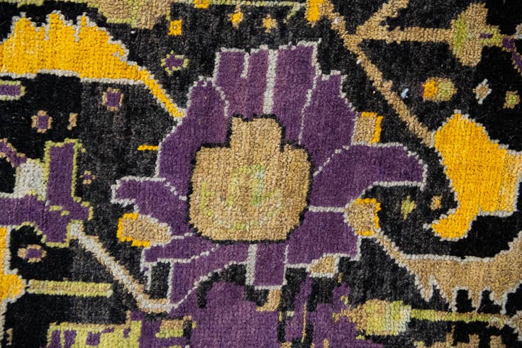 Detail image of 13' 7 x 18' Hand Knotted Darya Wool Rug