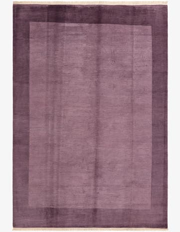 8' x 11' 4 Hand Knotted Darya Wool Rug