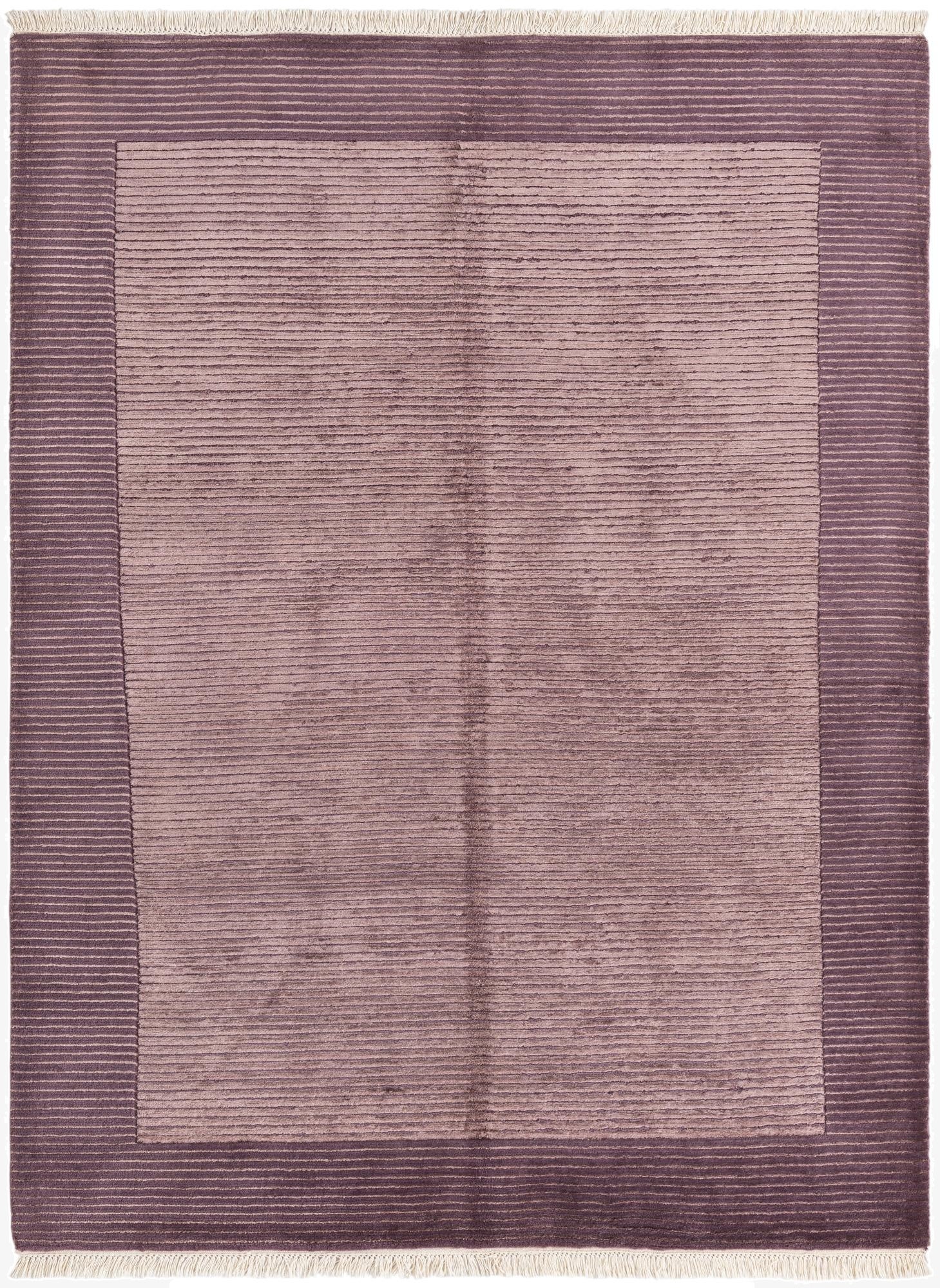 4' 11 x 6' 7  Hand Knotted Darya Wool Rug