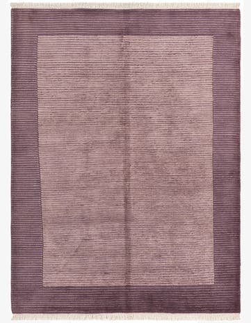 4' 11 x 6' 7 Hand Knotted Darya Wool Rug