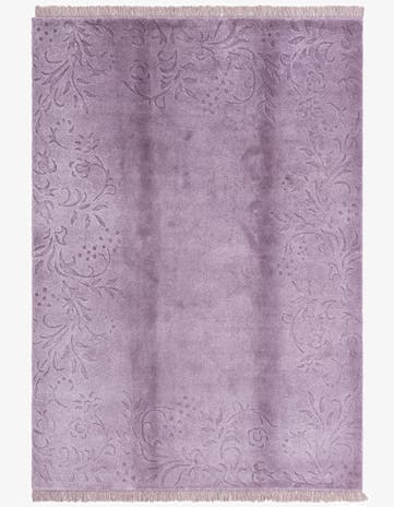 5' 7 x 7' 10 Hand Knotted Darya Wool Rug