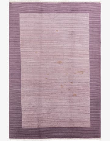6' 6 x 9' 7 Hand Knotted Darya Wool Rug