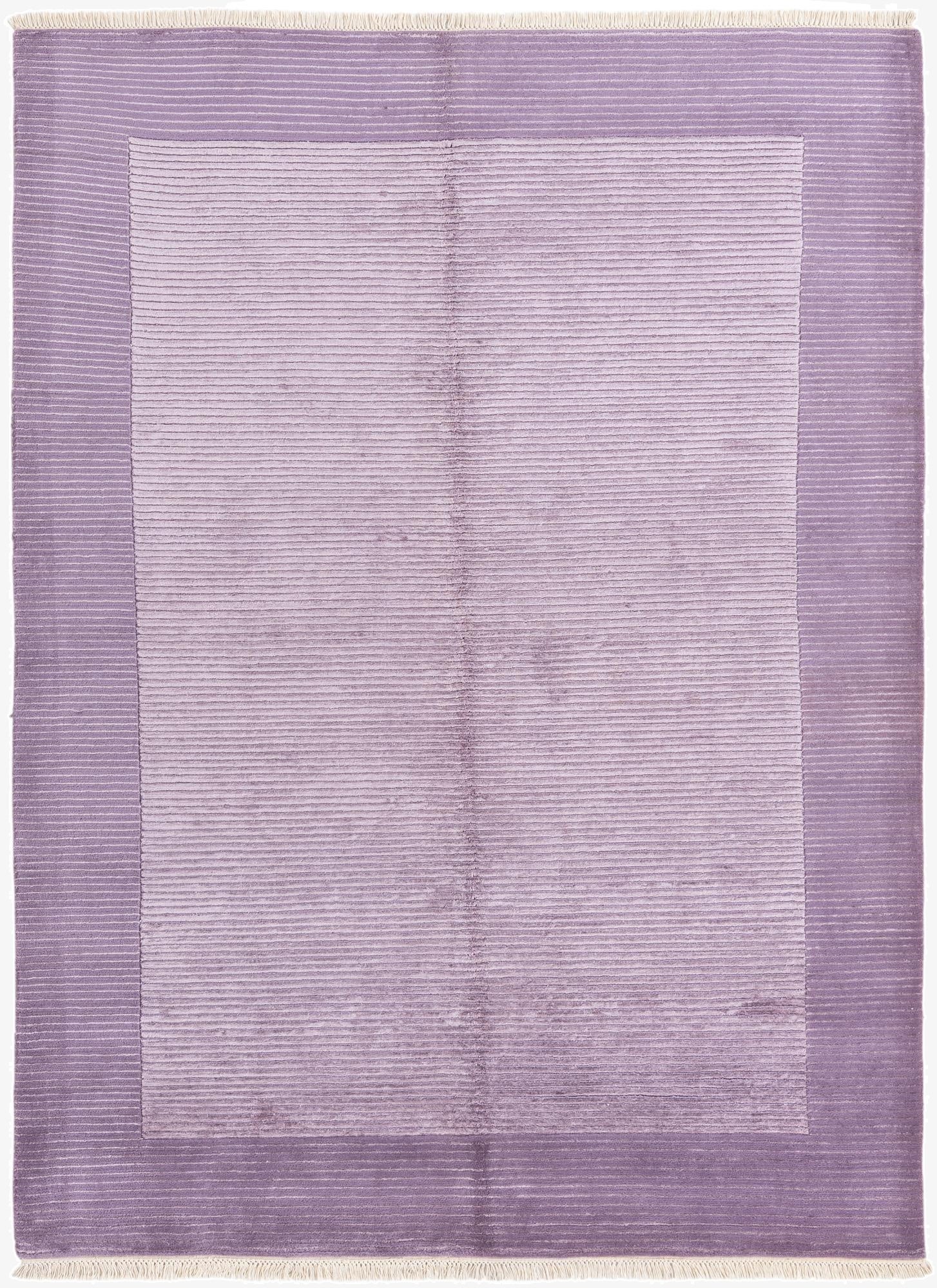 5' 7 x 7' 10  Hand Knotted Darya Wool Rug