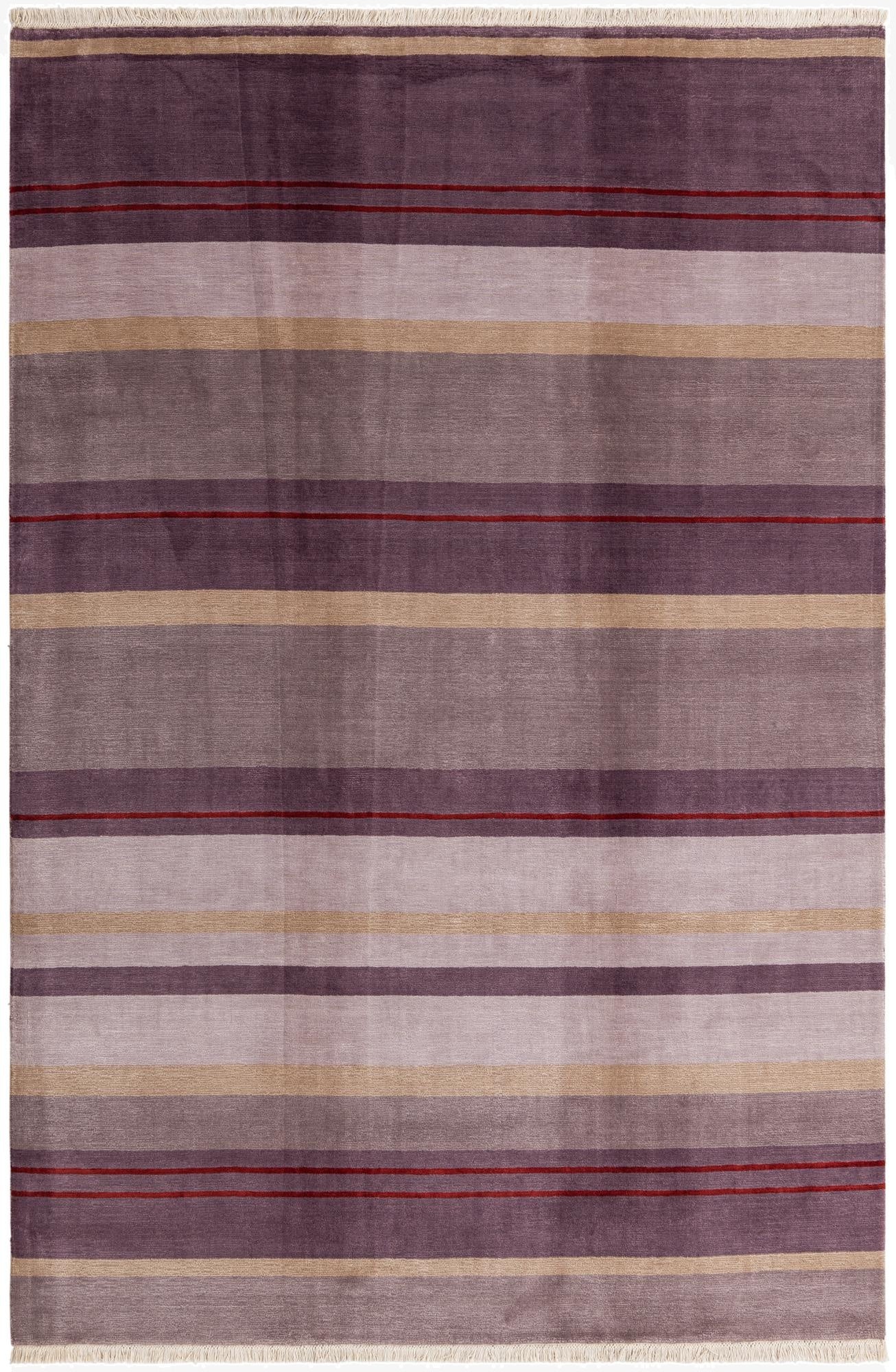 6' 6 x 9' 8  Hand Knotted Darya Wool Rug