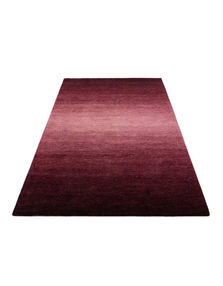 Detail image of 4' x 5' 10 Hand Knotted Gabbeh Wool Rug