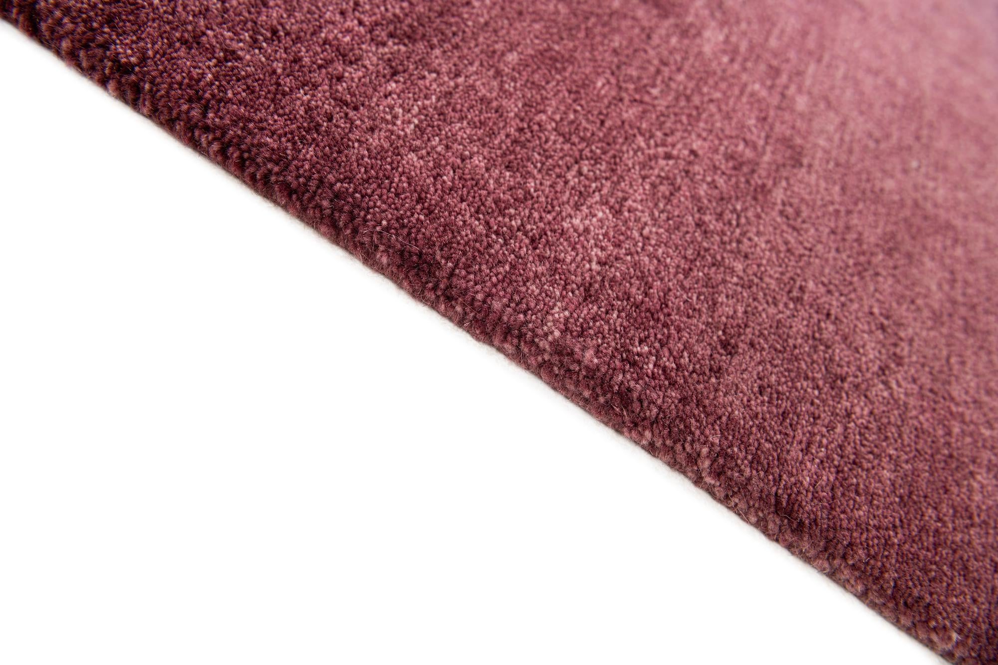 4' x 5' 10 Hand Knotted Gabbeh Wool Rug