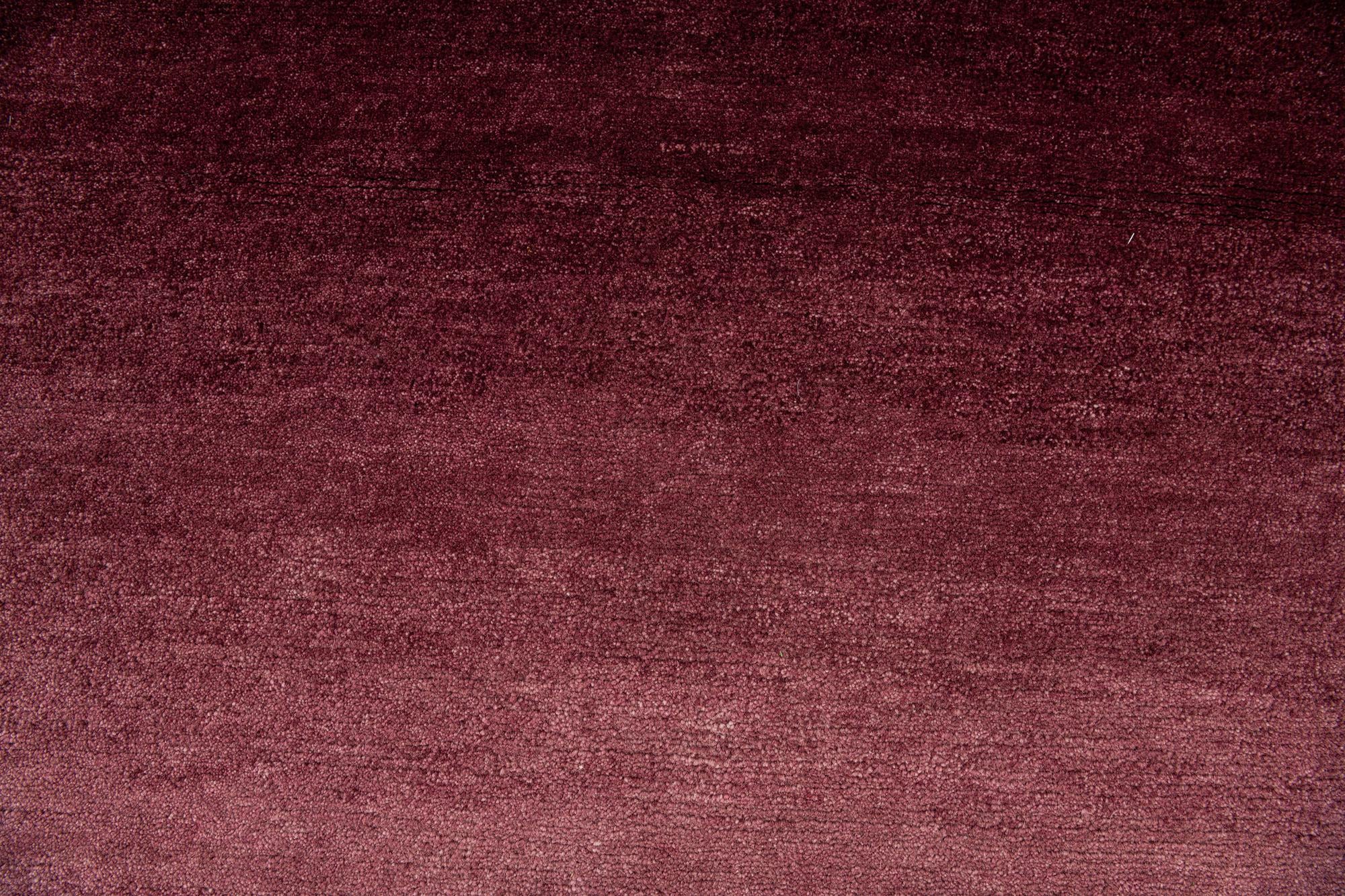 4' x 5' 10 Hand Knotted Gabbeh Wool Rug