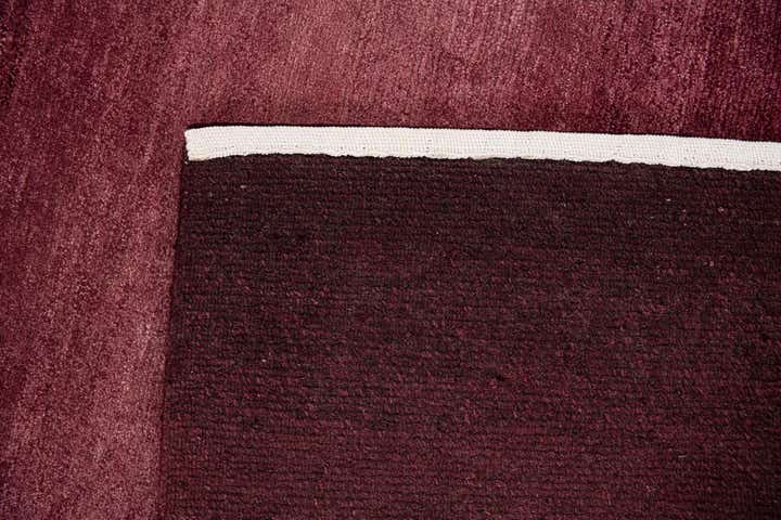 4' x 5' 10 Hand Knotted Gabbeh Wool Rug