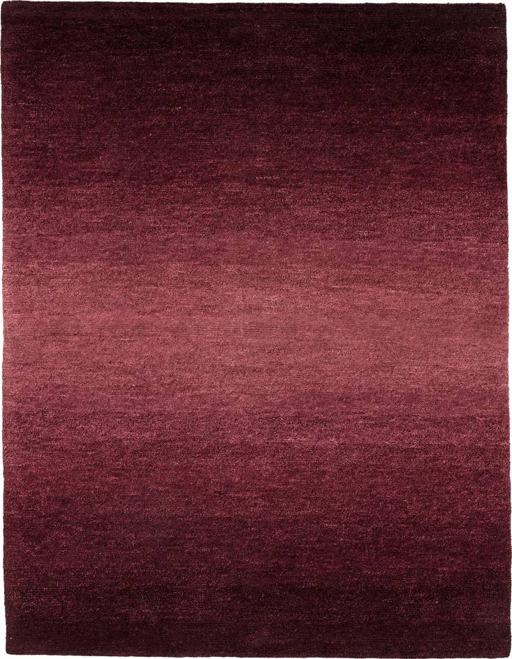 Detail image of 4' x 5' 10 Hand Knotted Gabbeh Wool Rug
