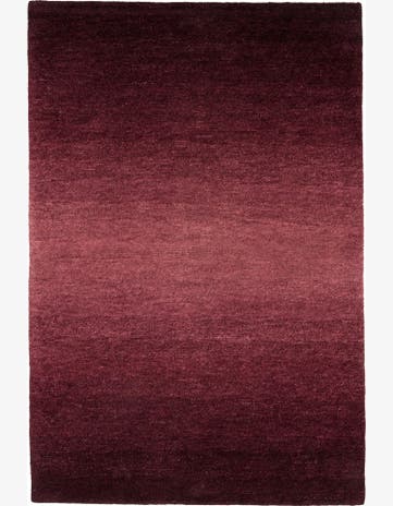 4' x 5' 10 Hand Knotted Gabbeh Wool Rug