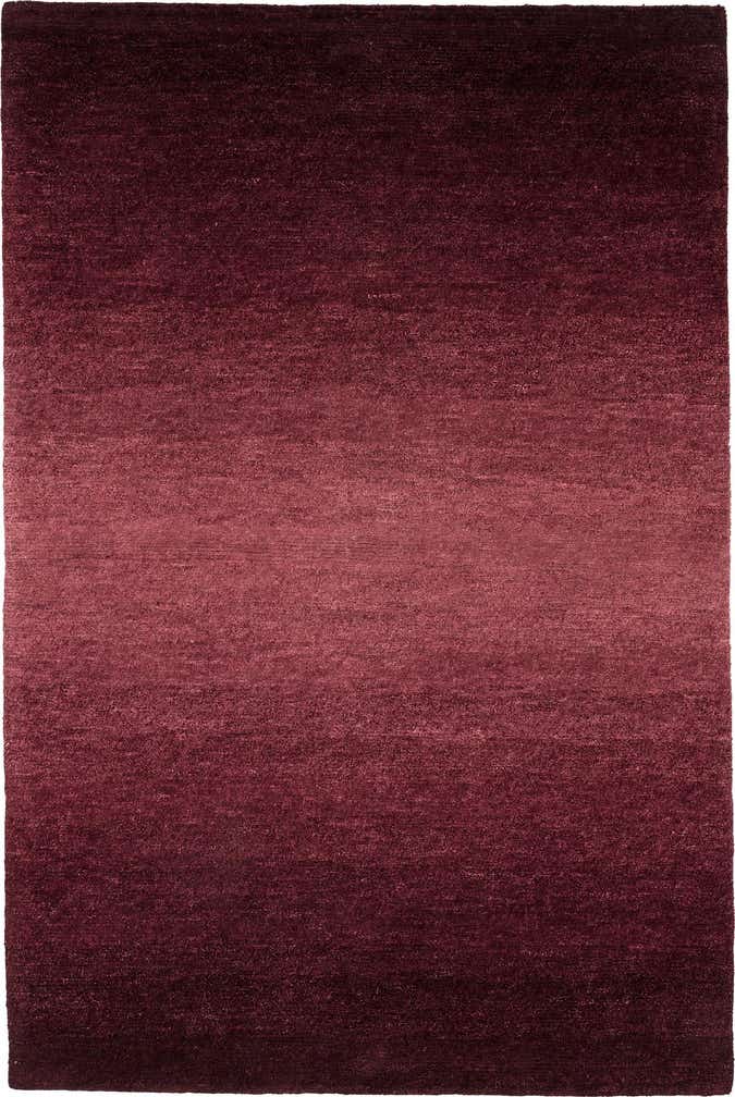 4' x 5' 10 Hand Knotted Gabbeh Wool Rug