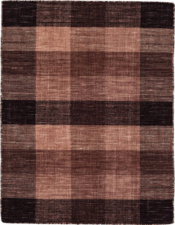 Detail image of 2' 6 x 4' 9 Hand Knotted Gabbeh Wool Rug