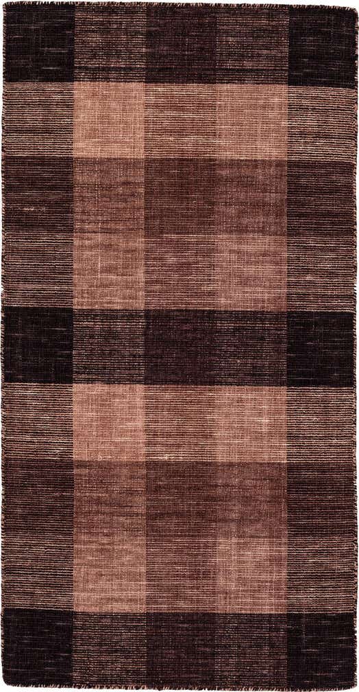 2' 6 x 4' 9 Hand Knotted Gabbeh Wool Rug
