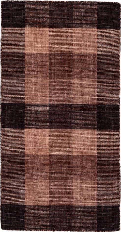 Detail image of 2' 6 x 4' 9 Hand Knotted Gabbeh Wool Rug
