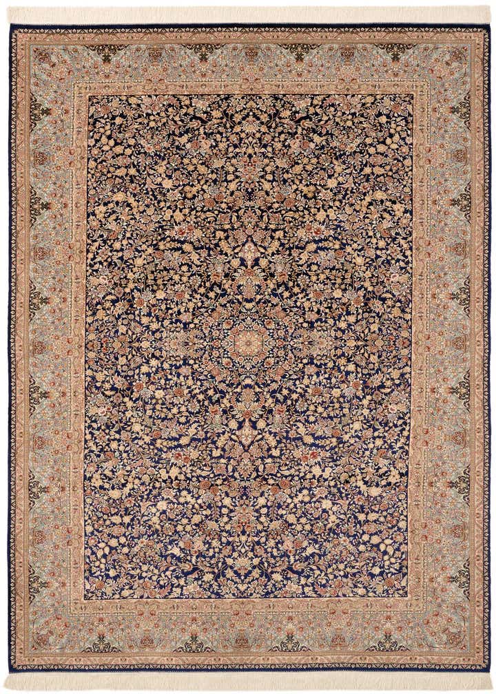 6' 5 x 9' 7 Ghom Design Rug