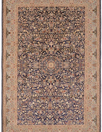 6' 5 x 9' 7 Ghom Design Rug