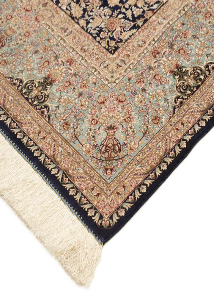 6' 5 x 9' 7 Ghom Design Rug
