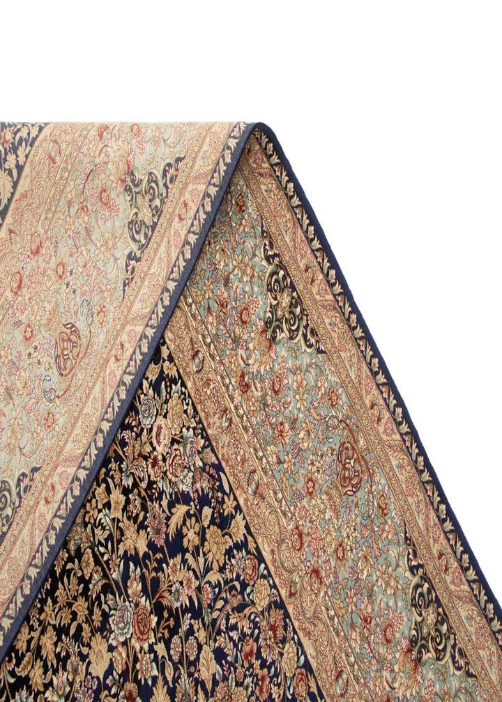 6' 5 x 9' 7 Ghom Design Rug