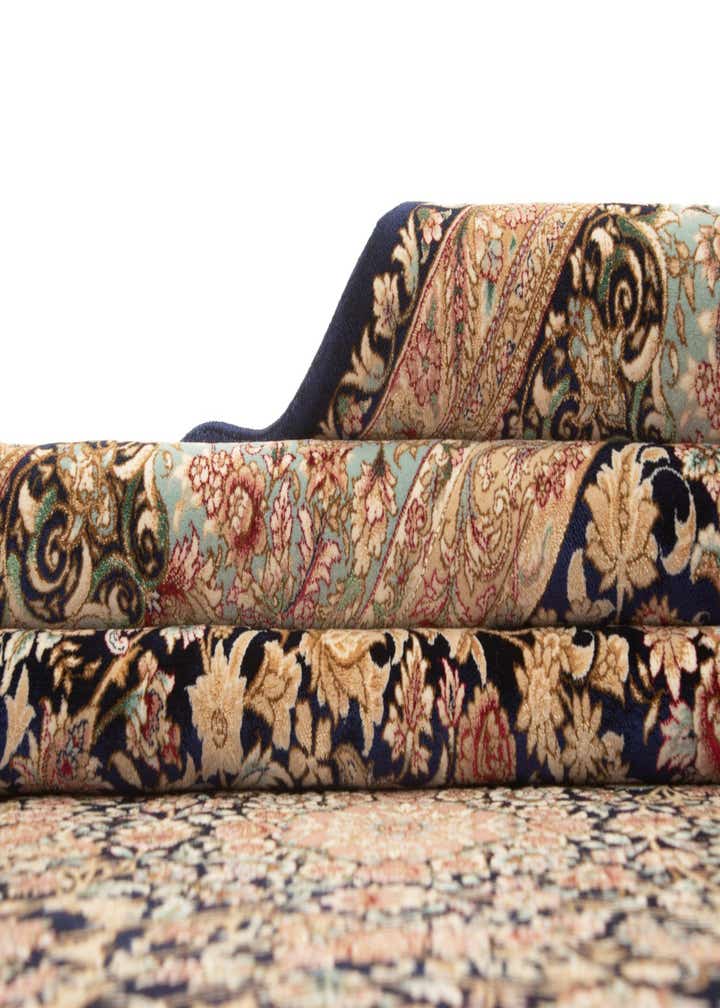 6' 5 x 9' 7 Ghom Design Rug