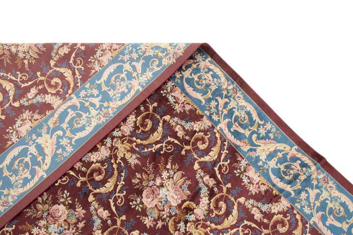 5' 7 x 9' 1 Ghom Design Rug