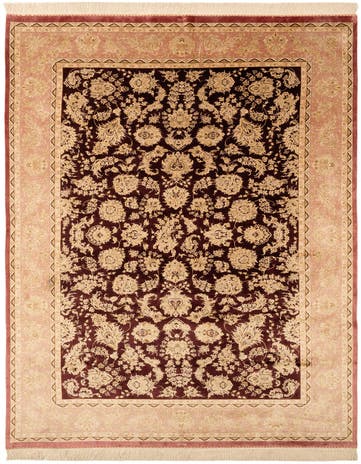 6' 2 x 9' 11 Ghom Design Rug