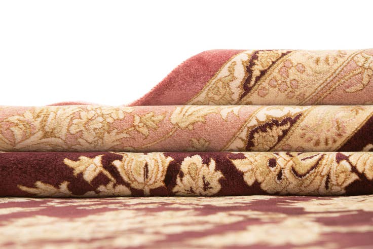 Detail image of 6' 2 x 9' 11 Ghom Design Rug
