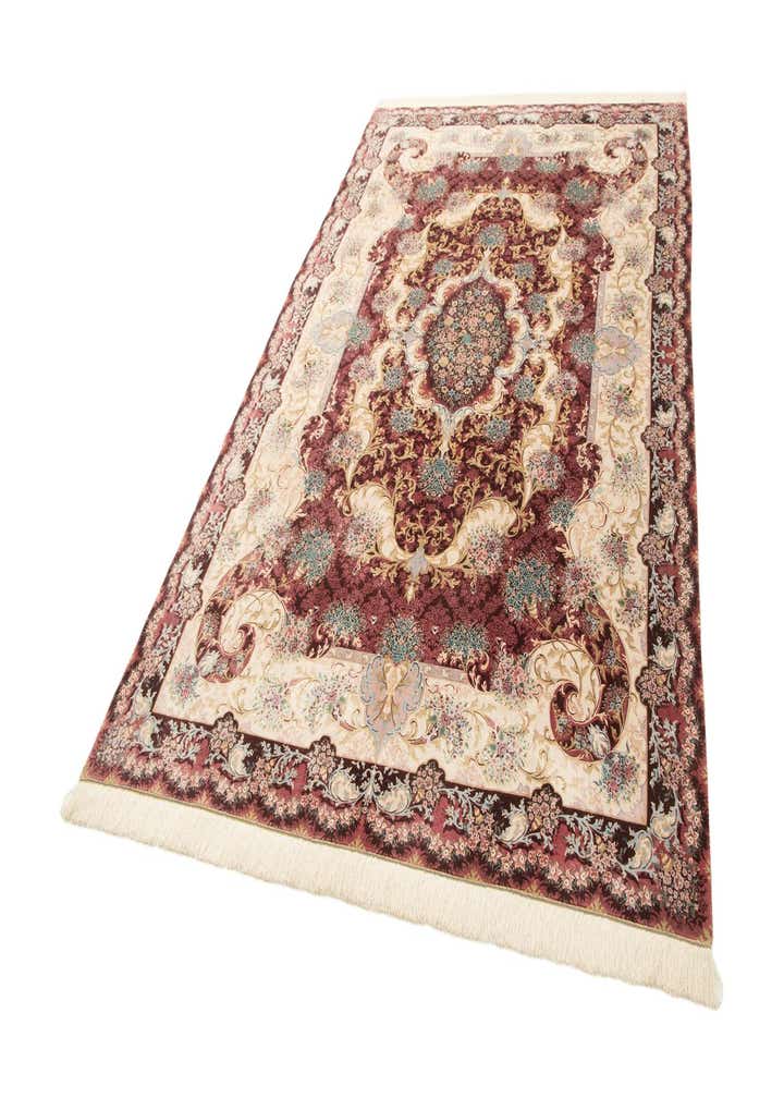 6' 4 x 9' 10 Ghom Design Rug