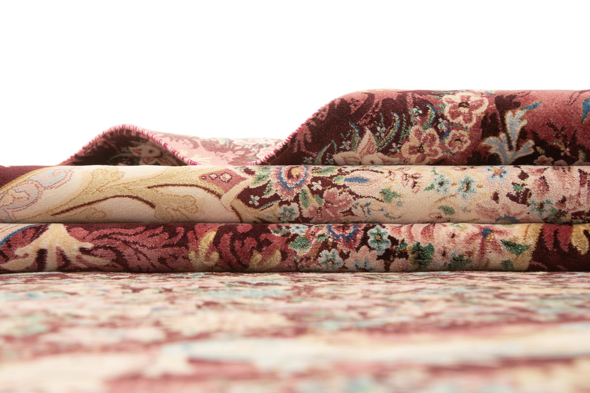 6' 4 x 9' 10 Ghom Design Rug