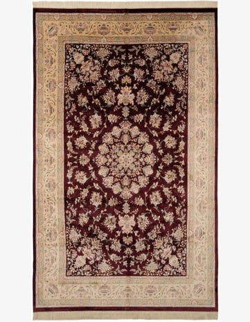 6' 4 x 10' 3 Ghom Design Rug