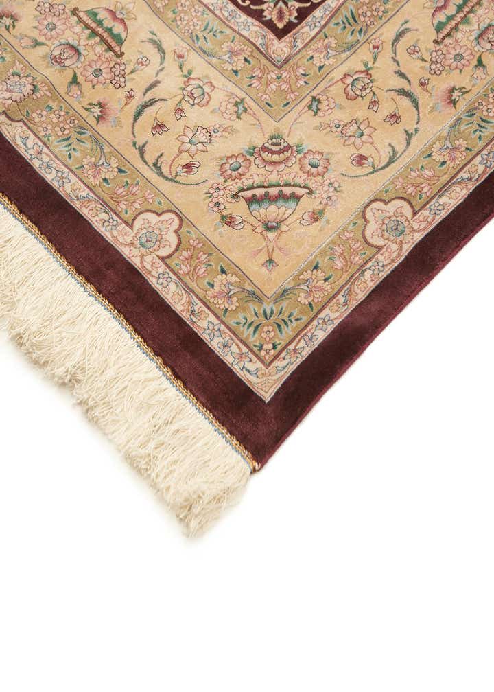 6' 4 x 10' 3 Ghom Design Rug