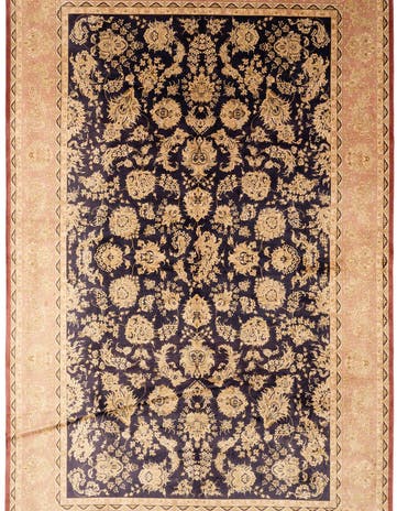 6' 3 x 9' 11 Ghom Design Rug
