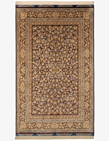 5' 8 x 9' 3 Ghom Design Rug