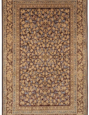 5' 8 x 9' 3 Ghom Design Rug
