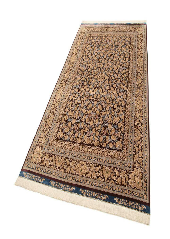 5' 8 x 9' 3 Ghom Design Rug