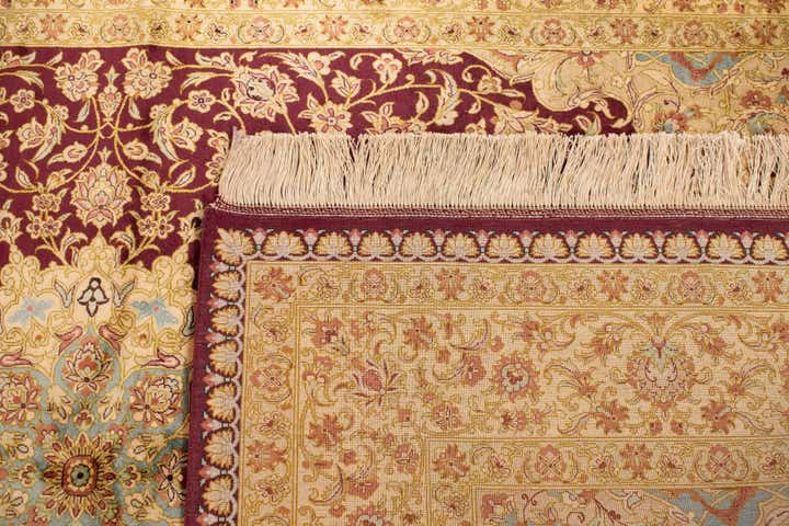 5' 2 x 7' 9 Ghom Silk Rug