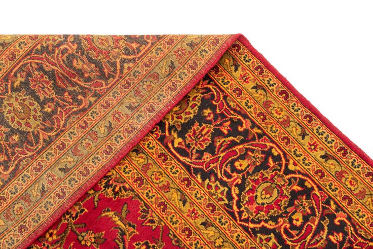Detail image of 9' 6 x 12' 9 Kashan Wool Rug