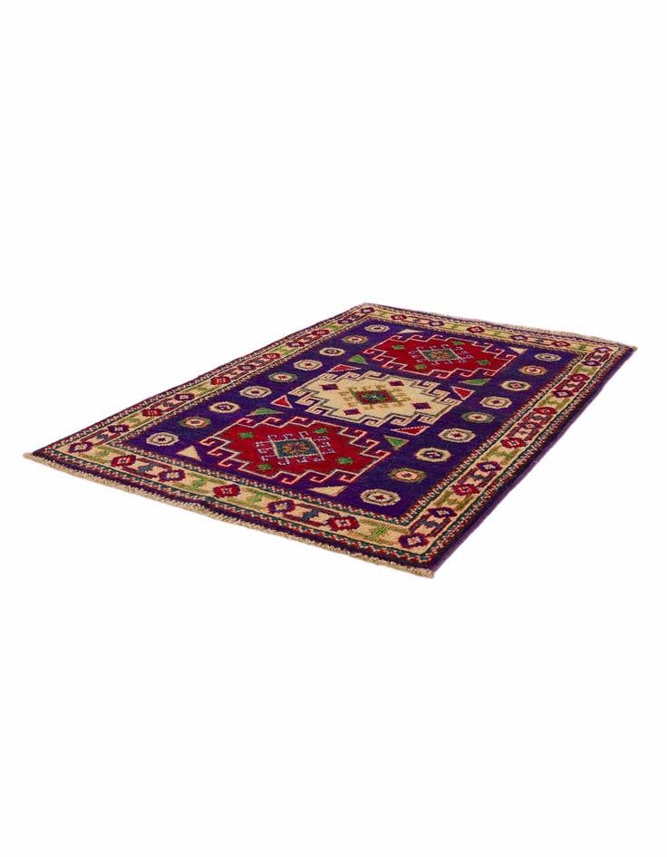 Detail image of 2' 1 x 3' 1 Hand Knotted Kazak Rug