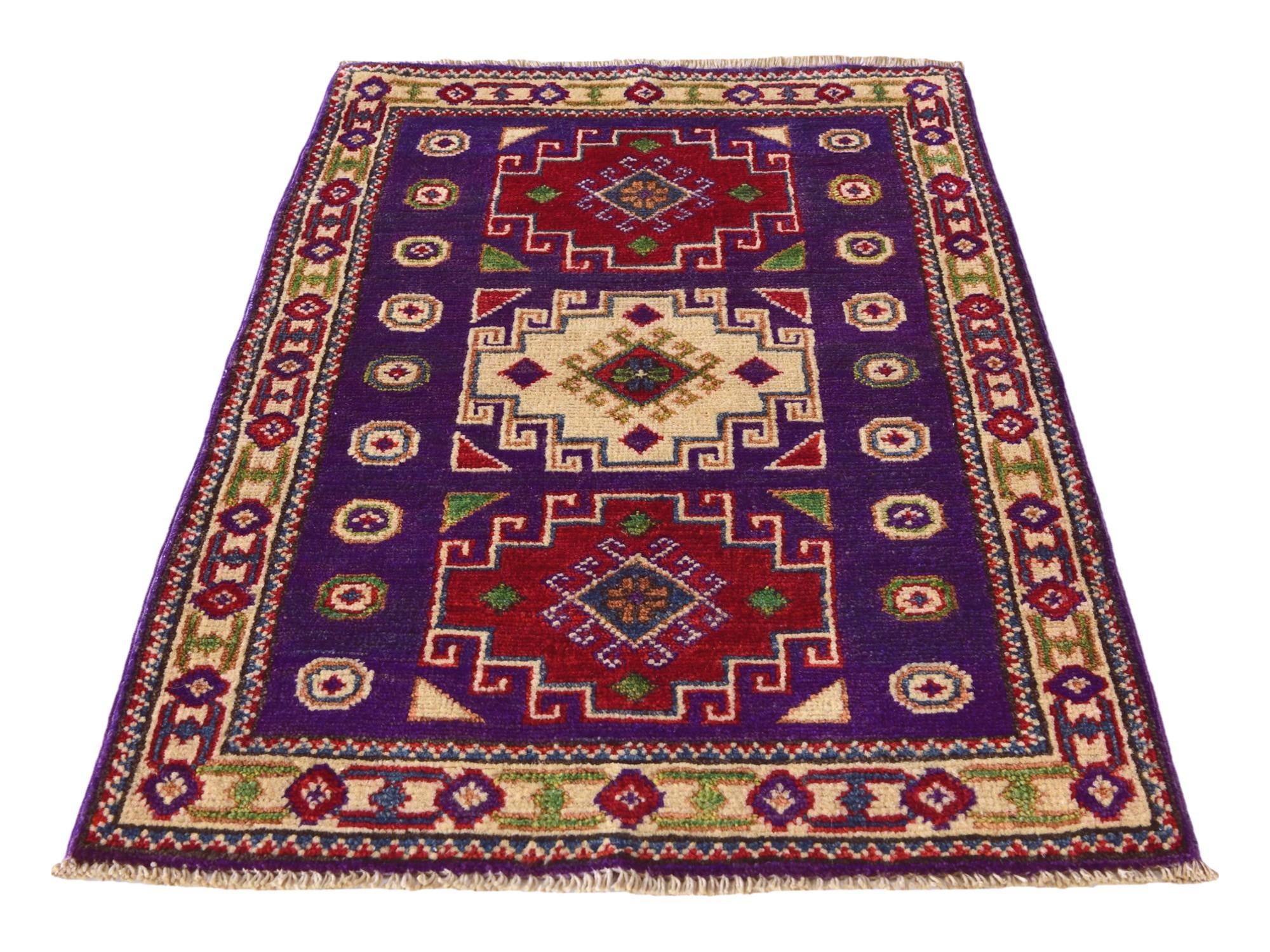 2' 1 x 3' 1 Hand Knotted Kazak Rug