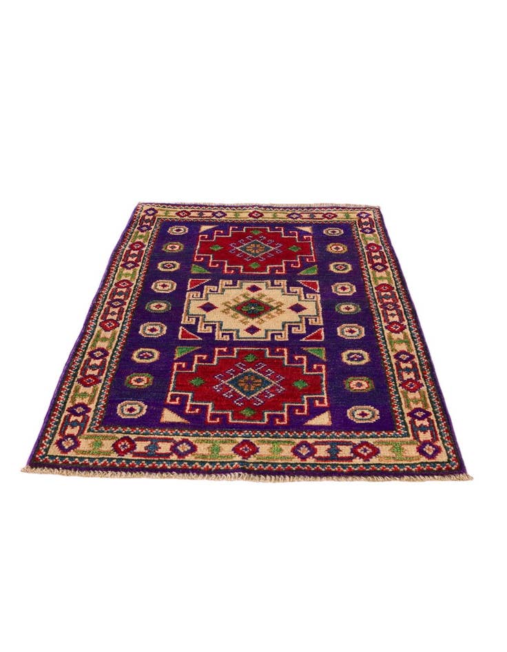 Detail image of 2' 1 x 3' 1 Hand Knotted Kazak Rug