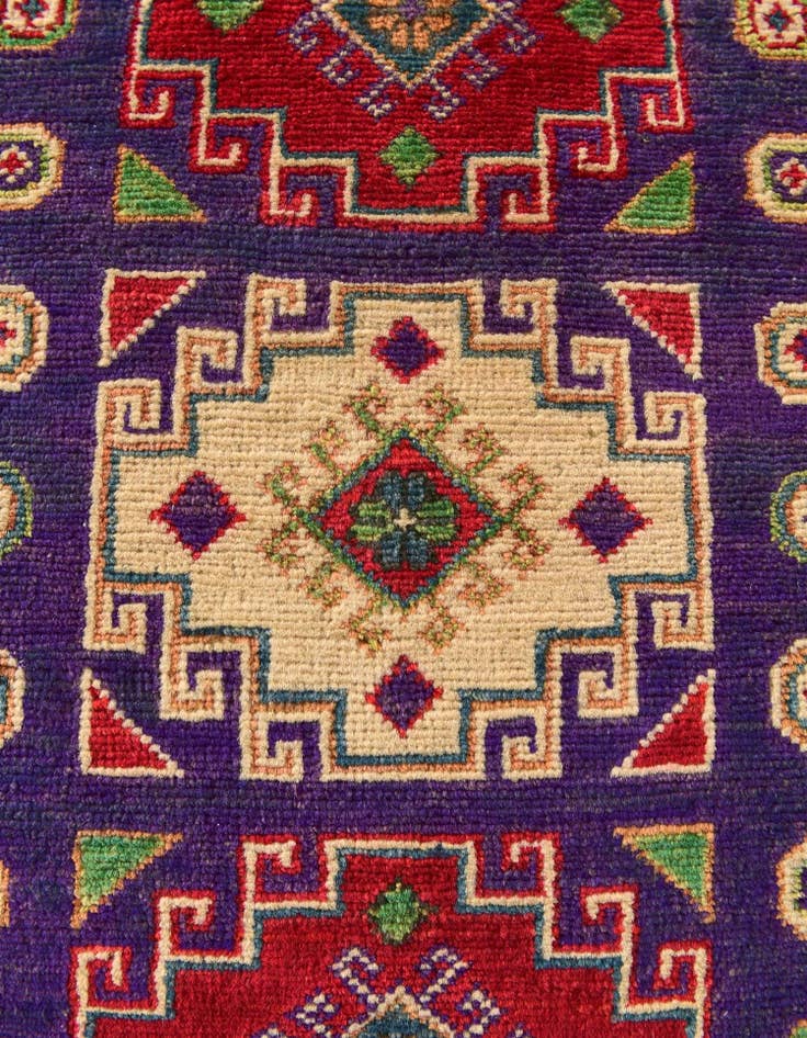 Detail image of 2' 1 x 3' 1 Hand Knotted Kazak Rug