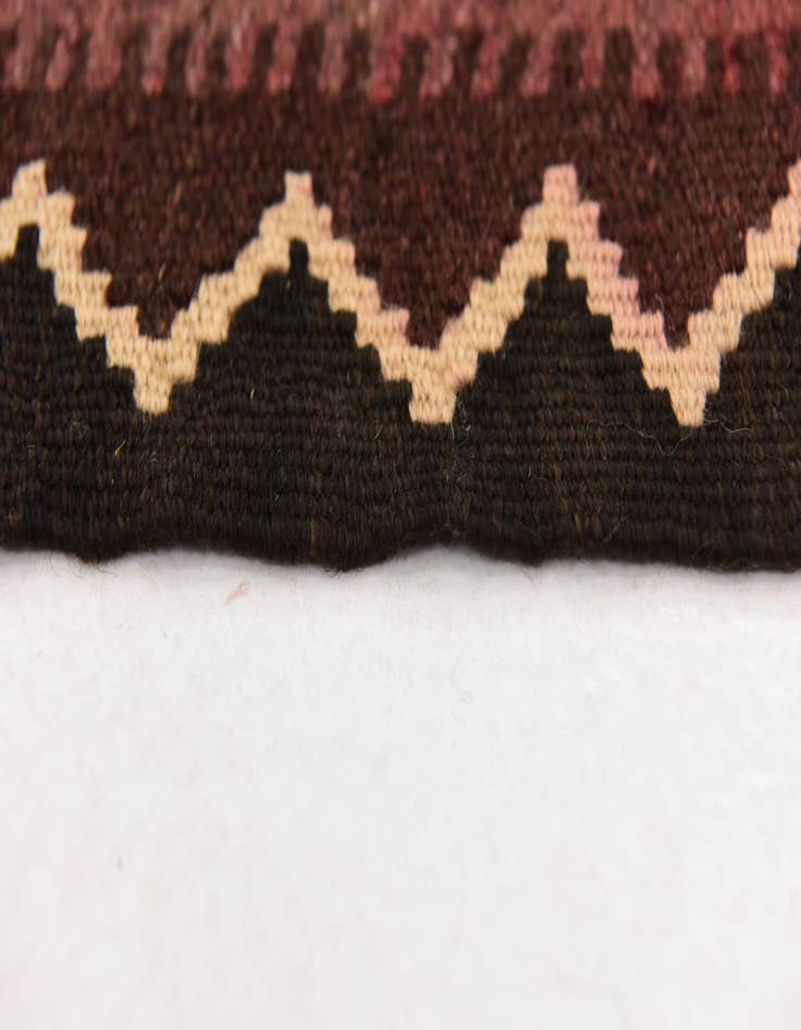 Detail image of 2' 7 x 5' Hand Woven Kilim Maymana Wool Rug