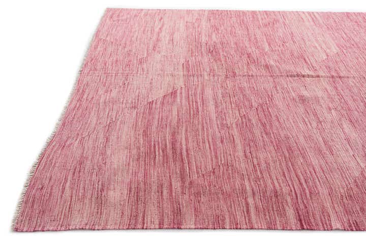 6' 7 x 9' 8 Hand Woven Kilim Modern Wool Rug