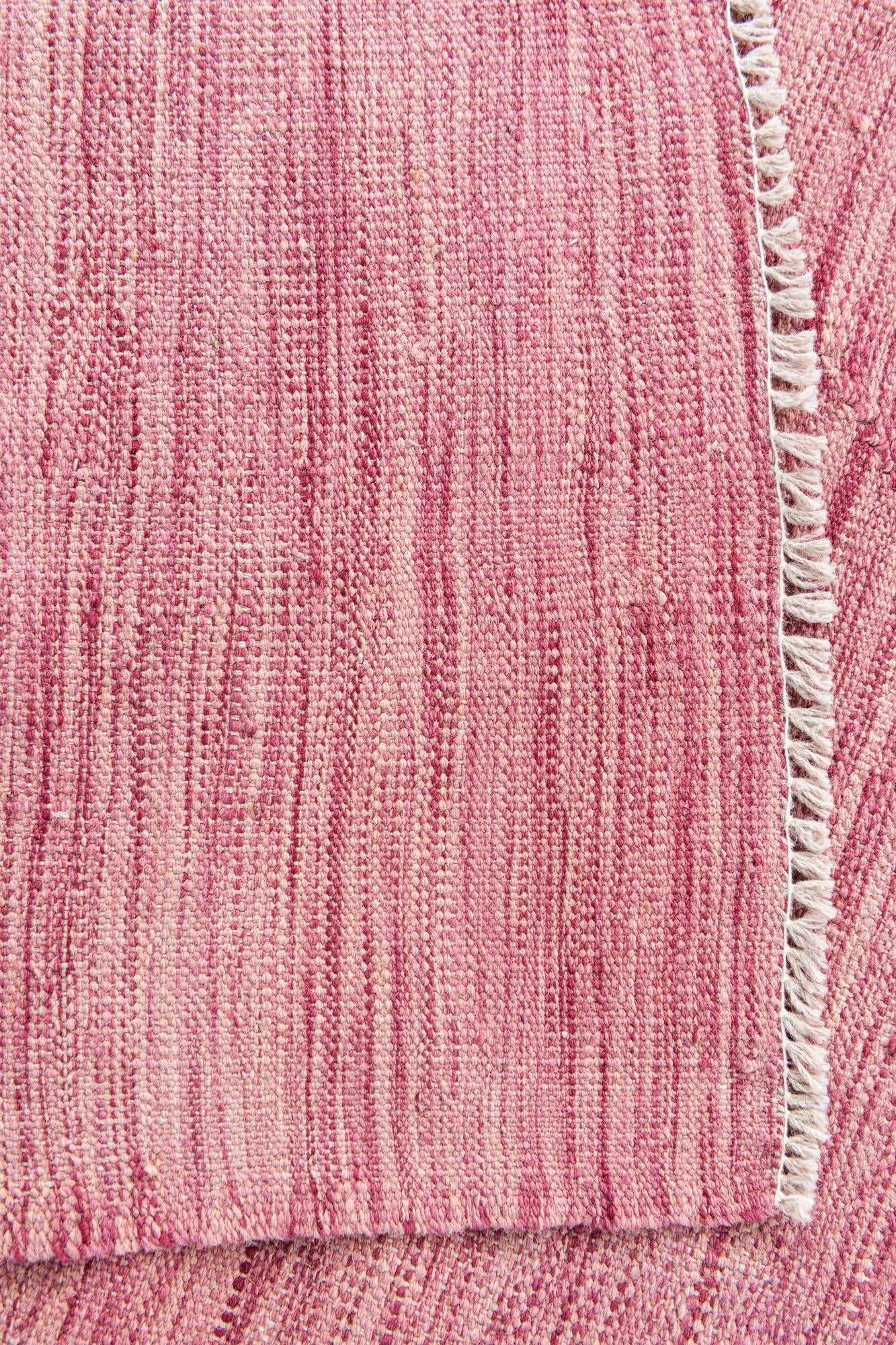 6' 7 x 9' 8 Hand Woven Kilim Modern Wool Rug