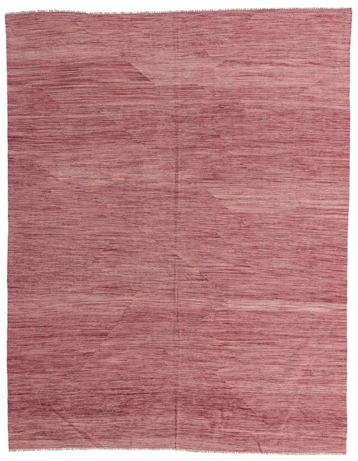 Detail image of 6' 7 x 9' 8 Hand Woven Kilim Modern Wool Rug